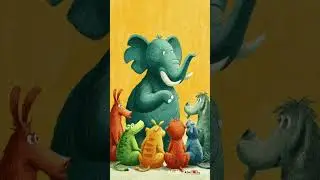 The wise elephant's secret - kids moral story