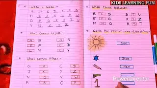 LKG English Annual Exam Preparation Sheet 2025-2026 @kidslearningfun2013