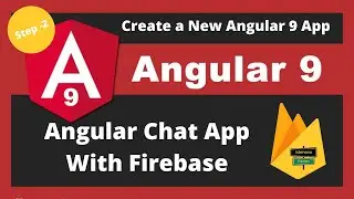 Angular chat using firebase | create angular 9 app