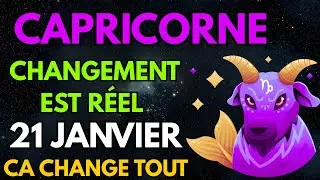 Capricorne ♑ Un changement puissant s'active le 21 janvier | Vous entrez en harmonie 🌌✨