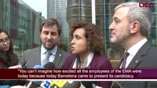 European Medicine Agency employees prefer relocation to Barcelona