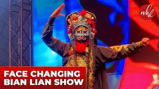 Chinese New Year Cultural Show at Abu Dhabi | Chinese Bian Lian Face Changing Show