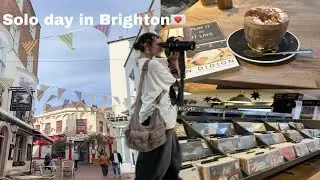 Solo day out in Brighton 💌 (trying to learn how to be alone)
