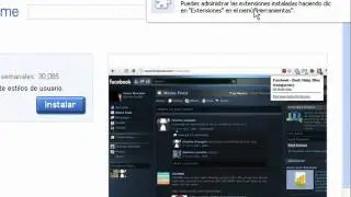 como cambiar de color facebook.wmv