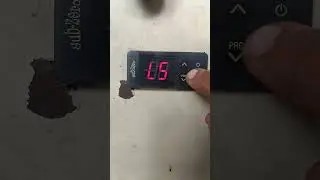 SubZero temperature controller setting delay time set kese kare# viral