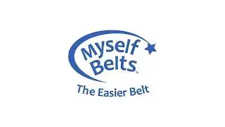 Myself Belts Easy One Handed Canvas Belt with Faux Buckle SKU: 9370326