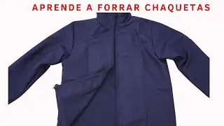 😍APRENDE EL MEJOR MÉTODO PARA FORRAR UNA CHAQUETA💖
