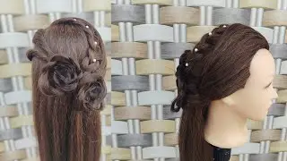 Simple Easy Open Hairstyle for Wedding | wedding hairstyle