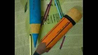 DIY Pencil Case from a Pringles Can _ مقلمة  بأستخدام علبة برينجلز للبطاطس