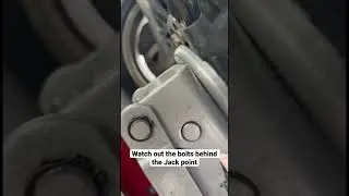 2006-2013 Lexus IS Front Jack Point, how to jack properly