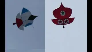 Patang Bazi in Canada ( Kite Fighting ) Lake Kite Fighting Game in Canada