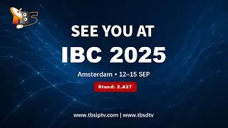 Turbosight at IBC 2025 | Discover Our Broadcast & Streaming Solutions in Amsterdam