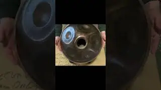 D Kurd 15 Notes | Sympan Handpan | Stainless steel | Bb2 | Bottom notes