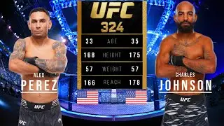 ALEX PEREZ vs CHARLES JOHNSON FULL FIGHT