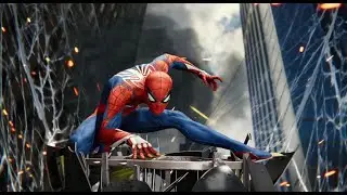 Helicopter scene from spiderman remastered