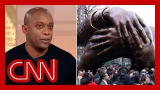 New monument honoring MLK elicits crude criticism. Hear artist's response