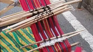 Traditional Weaving😍&hearts;️❤️😃
