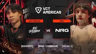 100T vs. NRG - VCT Americas Kickoff - W3D3 - Map 2