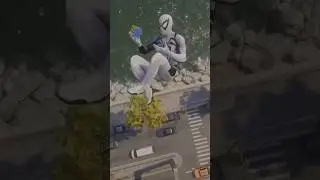 Spider-Man 2 Peter FULLY Solves Rubik&rsquo;s Cube While Falling!!!