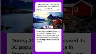 Global Telecom News Updates: Elisa 3G, EdgeCore Expansion, Telia, Deutsche Telekom, Vianet #Shorts