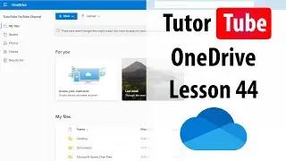 Microsoft OneDrive - Lesson 44 - Unlock and Lock Personal Vault in Desktop Version