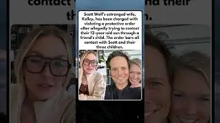 Scott Wolf&rsquo;s estranged wife Kelley charged with violating protective order by trying to contact son