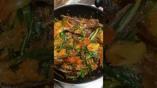How I make this delicious dry fish curry 😋 #youtubeshorts #shorts #viral