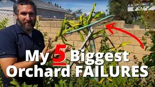 My 5 Biggest Orchard FAILURES So Far!!! 😭| Total Gardening Disappointments
