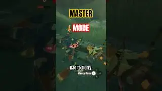 BotW MASTER MODE is BRUTAL!!😅🔥#breathofthewildgameplay #mastermode