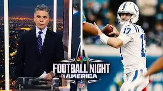 What are the Colts' QB options after Daniel Jones' season-ending injury? | FNIA | NFL on NBC