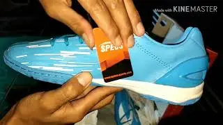 Review Sepatu Futsal Specs Accelator Light Speed In Blue / White