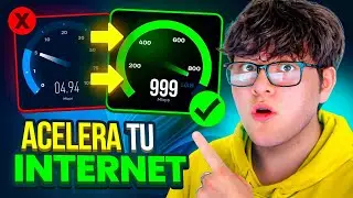 Como ACELERAR al MAXIMO tu INTERNET en tu PC ✅ Windows 10/11