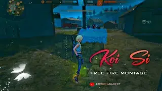 Koi Si (free fire montage) Afsana Khan | Mera Koi C Song | 2k quality ff tutorial |#editorsagarytr 