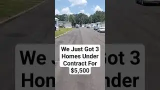 This is why I love mobile home investing. Low entry cost. High Returns #realestate #mobilehome