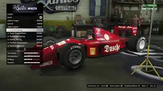 GTA Online Ocelot R88 and Progen PR4 Open Wheel Garage Options 1