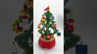 Wooden Christmas 🎄Tree Music Box by Scoop Ideas (60012401)
