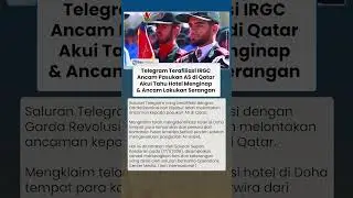 Telegram Terafiliasi IRGC Ancam Pasukan AS di Qatar, Akui Tahu Hotel Menginap Ancam Lakukan Serangan
