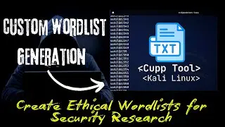 Generate Target-Based Wordlists Like a Pro | Ethical Cybersecurity Guide