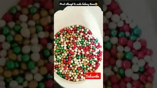 First attempt to make rum balls 🤩 🎂🎉 #cake #trendingshorts #reelit #youtubeshorts #viral #rumballs