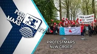 Protestmars NLW - 17 april 2025 - Peel en Maas TV Venray