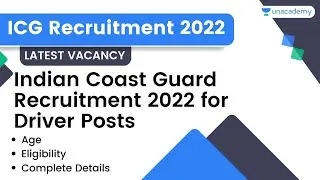 Indian Coast Guard Driver & Lascar Recruitment 2022 | Latest Govt Job Vacancy | Complete Details