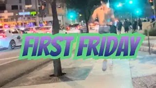 First Friday - January 6, 2023 - Night Walk - Downtown - Phoenix Arizona