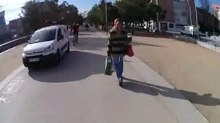 A  San Martín de la Vega (continuo; tiempo real; sin pisar carreteras)