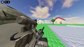 The cool zone hellmet gun test [Roblox]