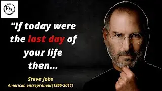 Best Steve Jobs' Quotes to Inspire Your Life | Edits by D.A