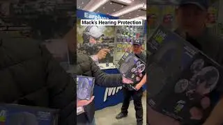 These Macks Hearing Protection electronic earmuffs are fire 🔥