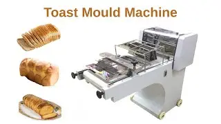 Automatic Toast Dough Molding Machine Stainless Steel Loaf Shaping Equipment#machine #bakery