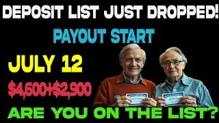 Congress : $4,600 Stimulus + $2,900 Monthly SSA Start July 12 &ndash; Full List Who Qualifies Released