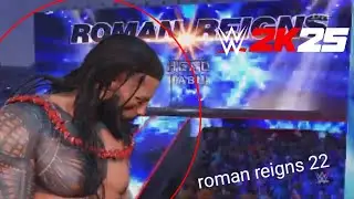 W2k25 roman reigns 2022 entrance