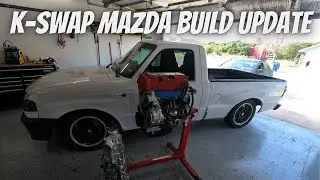 K Swapping My Mazda Project Is Making Progress! Update